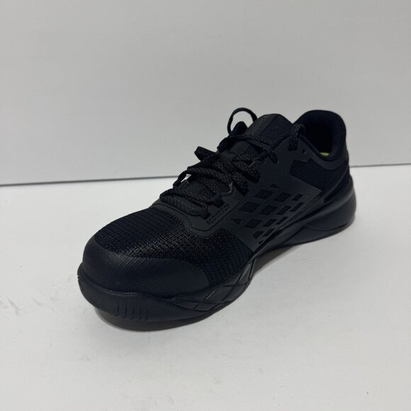 Reebok Womens Nano Flex TR Work Sneaker Black Size 9W - Picture 2 of 6